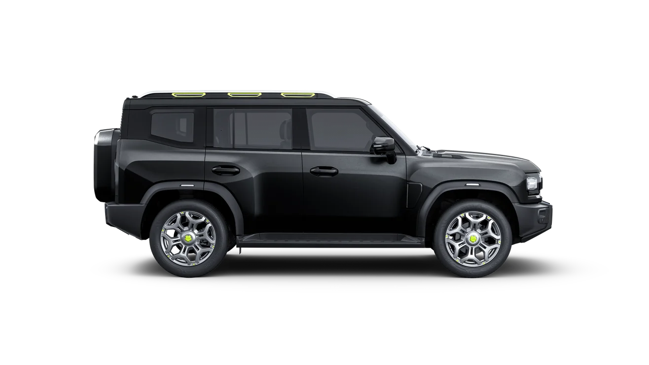 Jetour T2 in Night Black